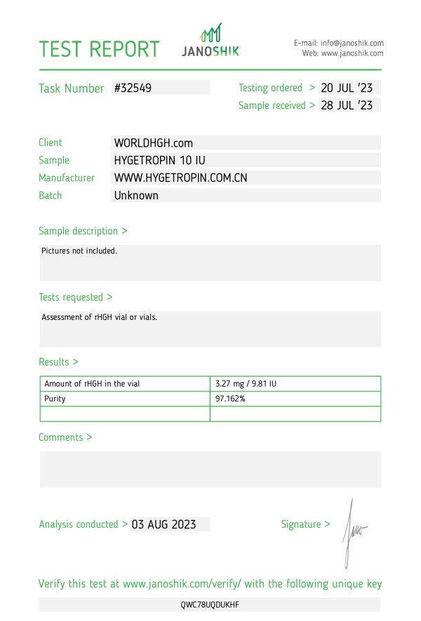 Hygetropin 100 IU kit (USA domestic) - Image 5